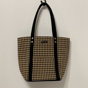 LONGABERGER SMALL PLAID TOTE